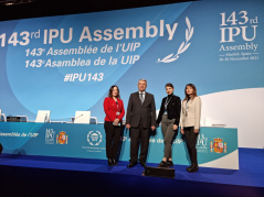 30 November 2021 The National Assembly delegation takes part in the closing of the 143rd Assembly of the Inter-Parliamentary Union